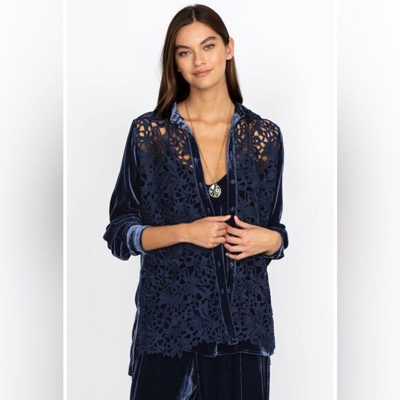 Johnny Was Flicka Button Down Shirt size S - Picture 3 of 12